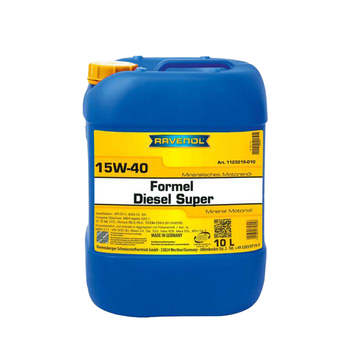 Моторное масло Ravenol Formel Super Diesel SAE 15W-40, 10л